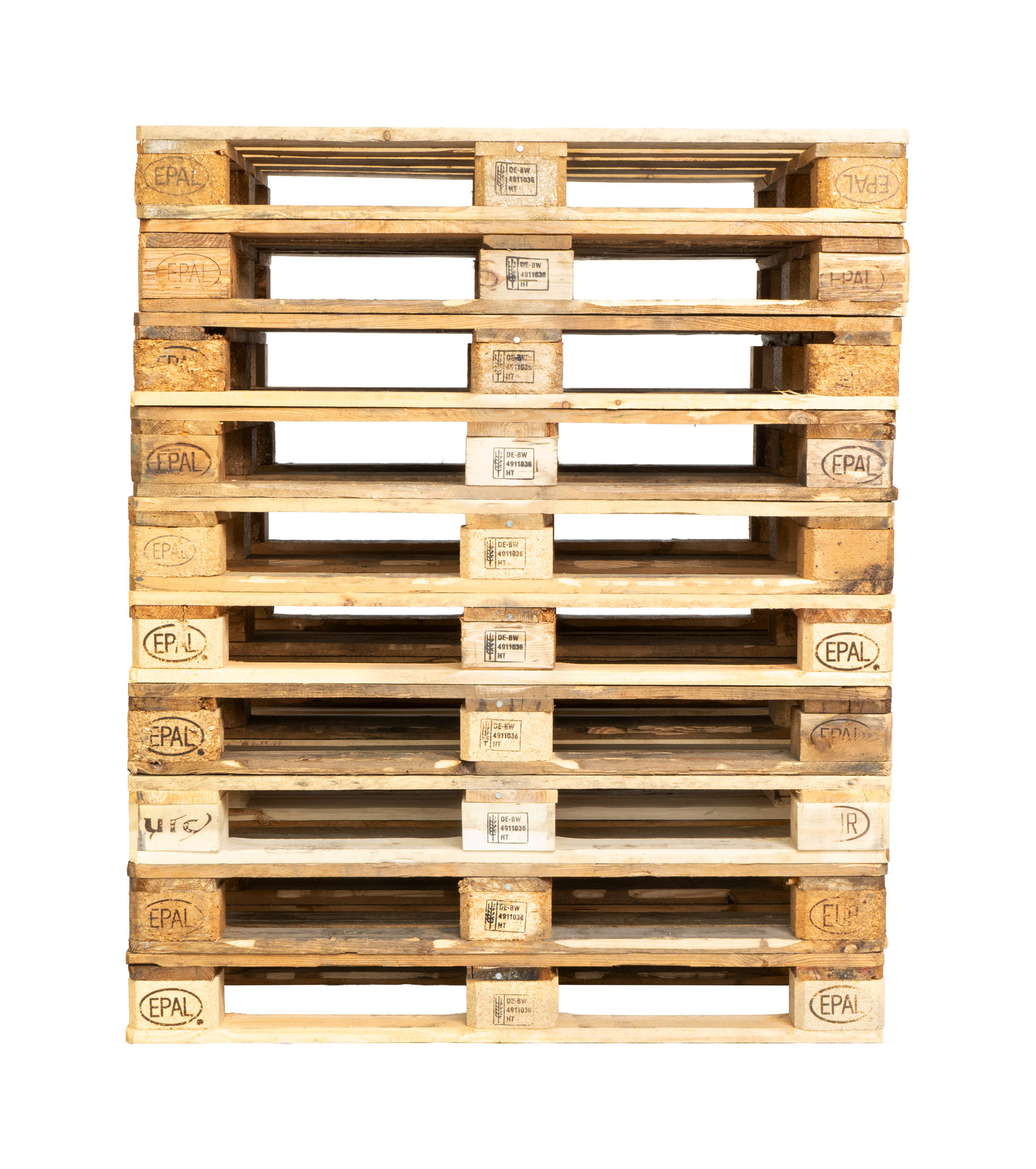 EPAL Europalette, Klasse C, 800 x 1200 x 144 mm – Bild 3