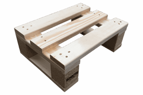 Bierkastenpalette Palau genagelt