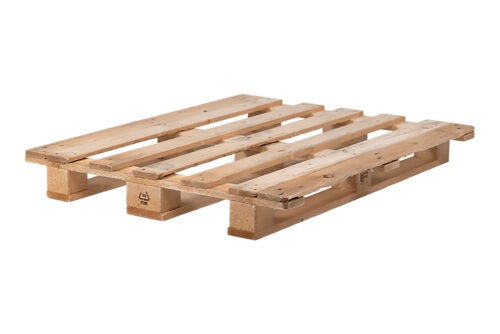 Einwegpalette 1000x1200 mm, gebraucht, okb, überstehend