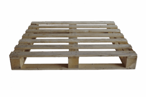 Einwegpalette Gebraucht 1140x1140 mm Bodenrahmen