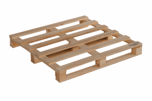 Einwegpalette Gebraucht 5 Deck 1000x1000 mm