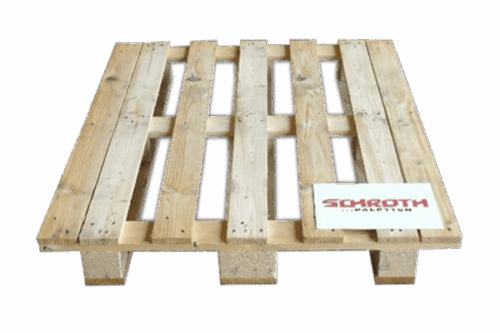 Einwegpalette Gebraucht 7 Deck 1000x1200 mm