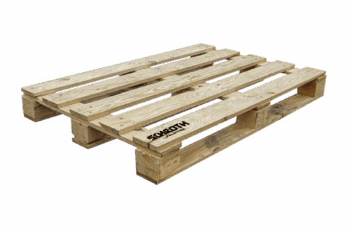 Einwegpalette Gebraucht 800x1200 mm 5 Deck