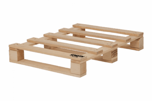 Einwegpalette Neu 600x800 mm 5 Deck