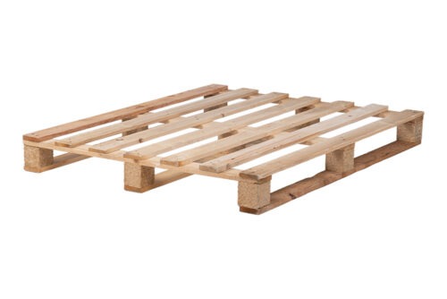 Einwegpalette 1000x1200 mm, gebraucht, 7D, okb, 18 mm