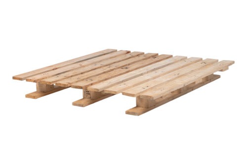 Einwegpalette 1200x1200 mm, gebraucht, okb, überstehend, 22 mm