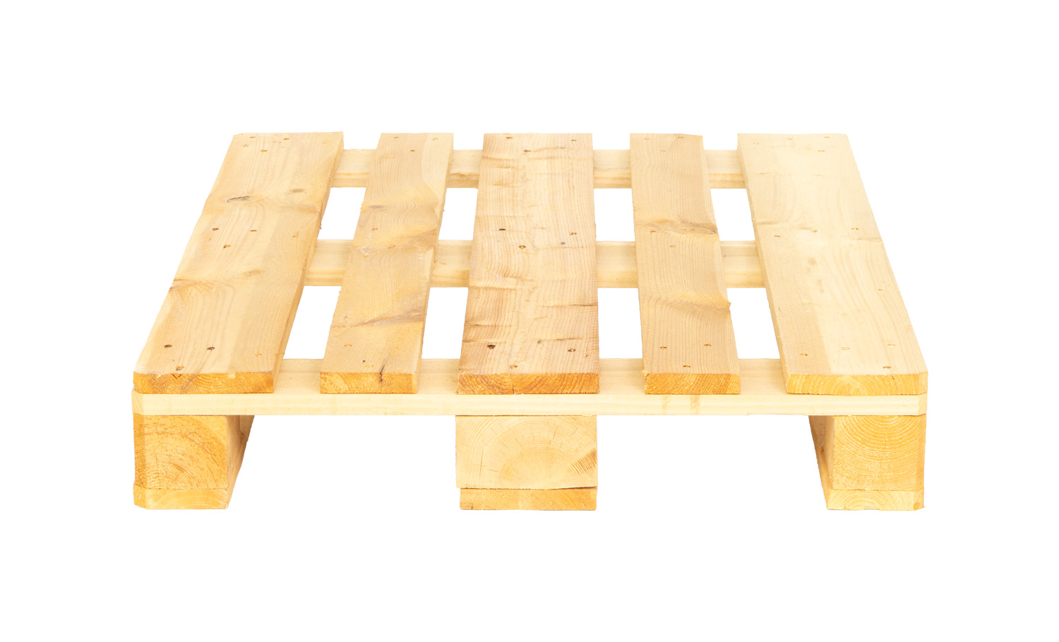 EPAL Europalette, 800 x 1200 x 144 mm, Vollholzklotz – Bild 2