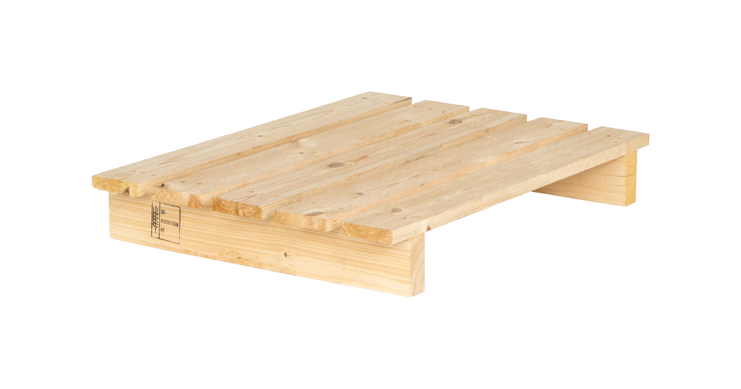 Einwegpalette 600 x 800 mm, neu, Kant